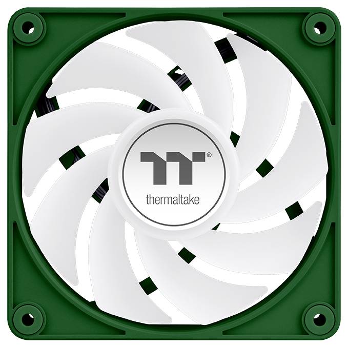 Thermaltake CT140 EX Reverse ARGB Sync PC Cooling Fan Racing Green 3 Pack PC-Gehäuse-Lüfter Grün (B x H x T) 120 x 120 x 25mm