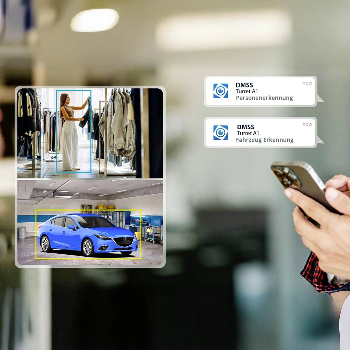 Dahua Technology A1, DH-T5A-PV DH-IPC-T5AP-PV-0360B-EUR LAN, WLAN IP Überwachungskamera 2880 x 1620 Pixel