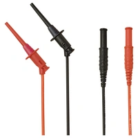 VOLTCRAFT MSL-528 Messleitung 1.2 m mit Miniatur Abgreifhaken CAT II 300 V 1 Paar VOLTCRAFT MSL-528 Messleitung 1.2 m mit Miniatur Abgreifhaken CAT II 300 V 1 Paar