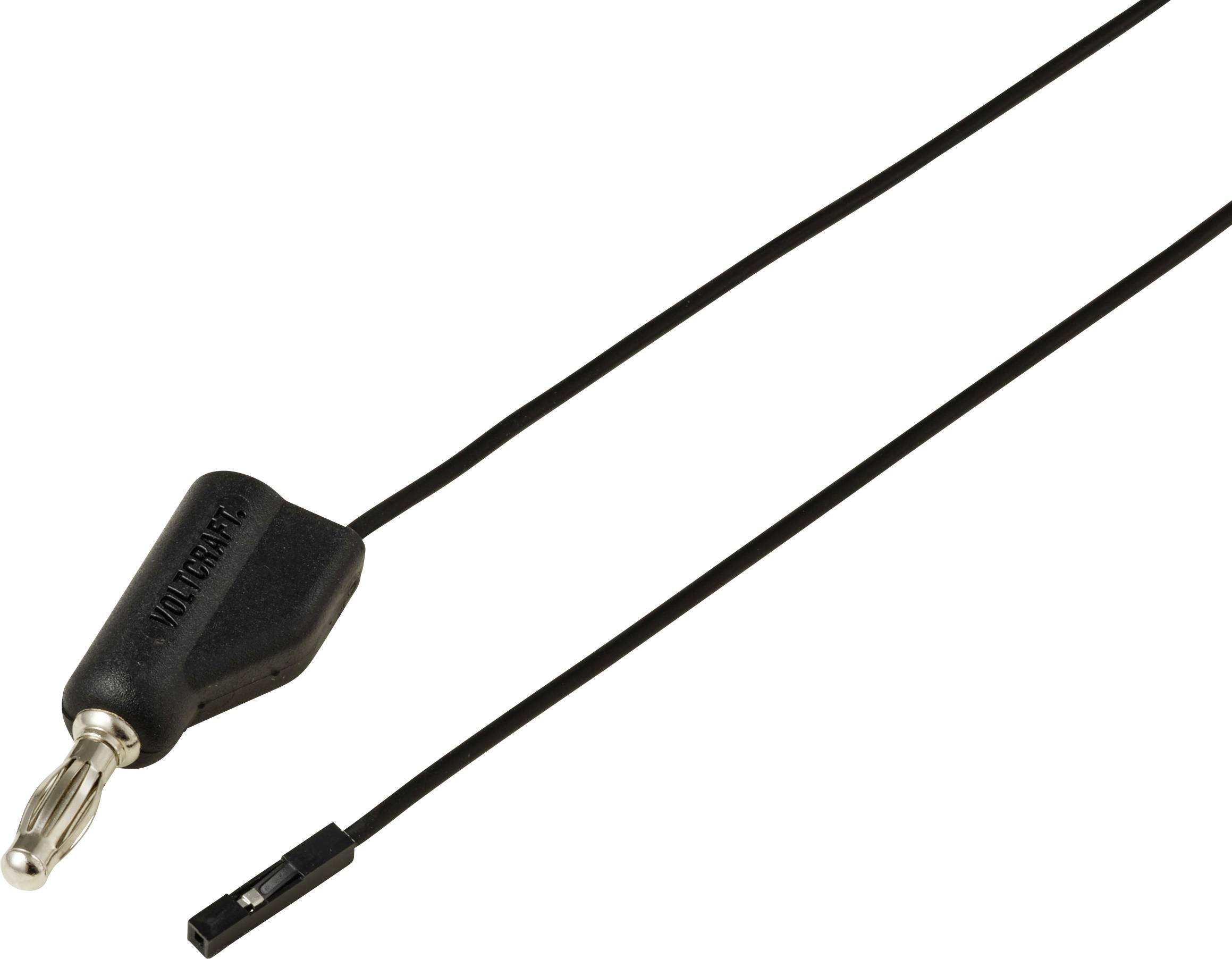 Ein 'AUDIOCONTROL' Autoaudio-Zubehör mit einem langen, dünnen schwarzen Kabel und einem Metallstecker.
