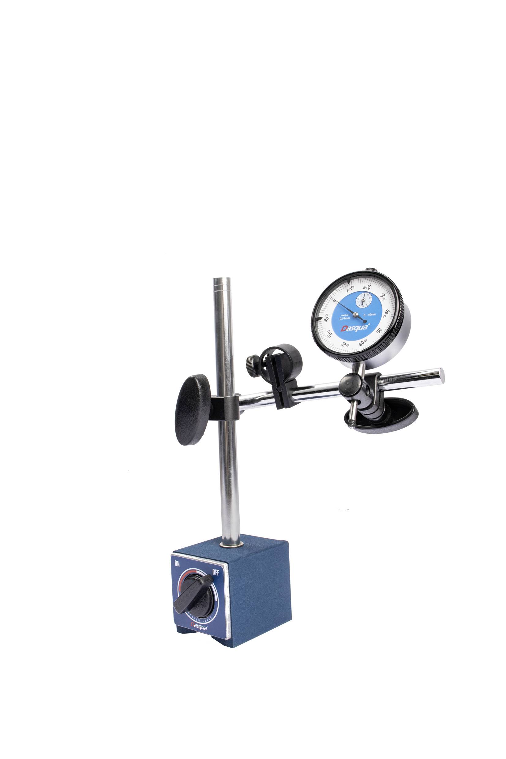 Dasqua 5111-0000 Messuhr mit Kontrollmaß 10 mm Ablesung: 0.01 mm