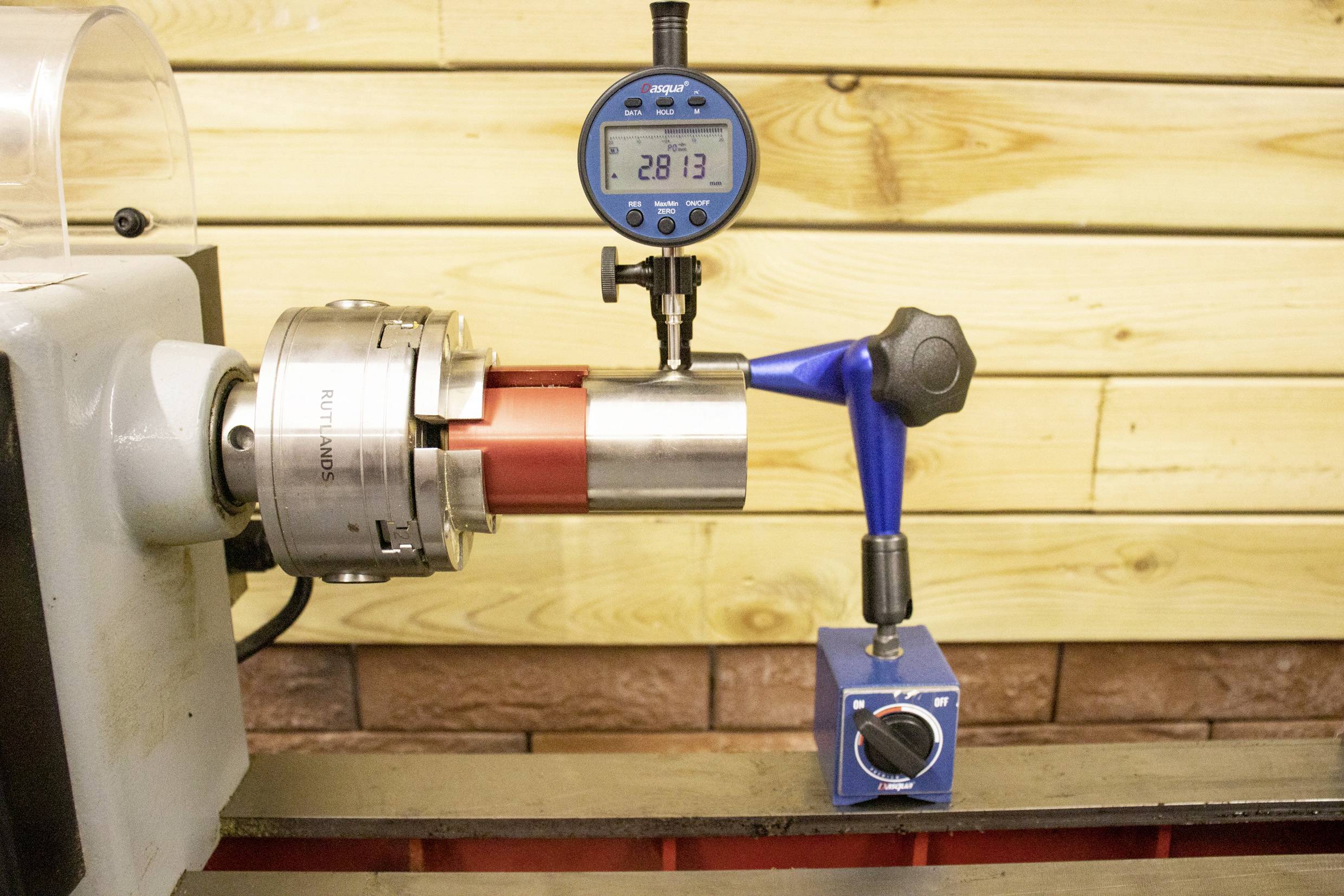 Dasqua 5900-1010 Messuhr (L x B) 128.2mm x 33.3mm mit Kontrollmaß 12.7mm Ablesung: 0.005mm