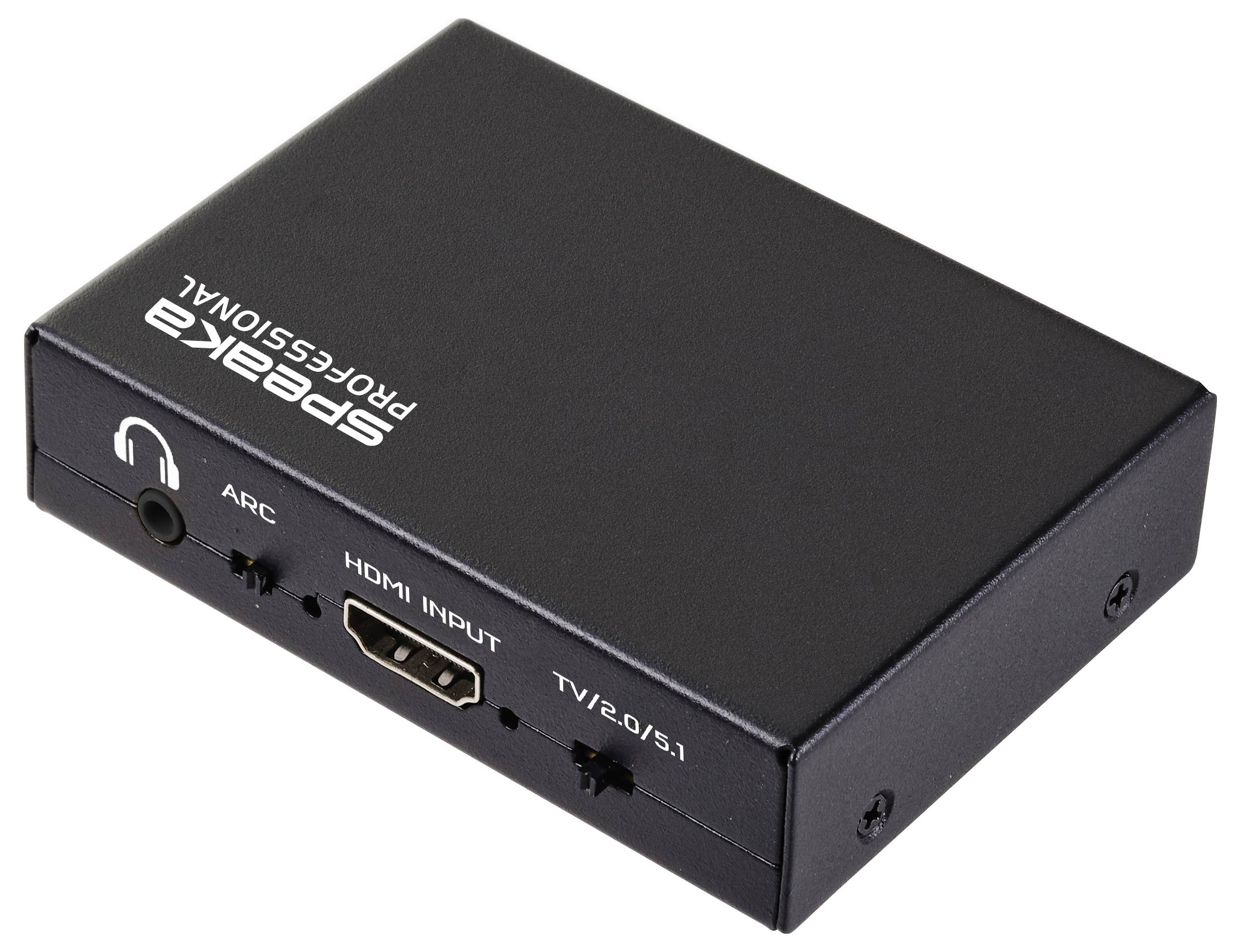 SpeaKa Professional AV, Monitor Anschlusskabel SP-HDA-190 [HDMI - HDMI] 3840 x 2160 Pixel