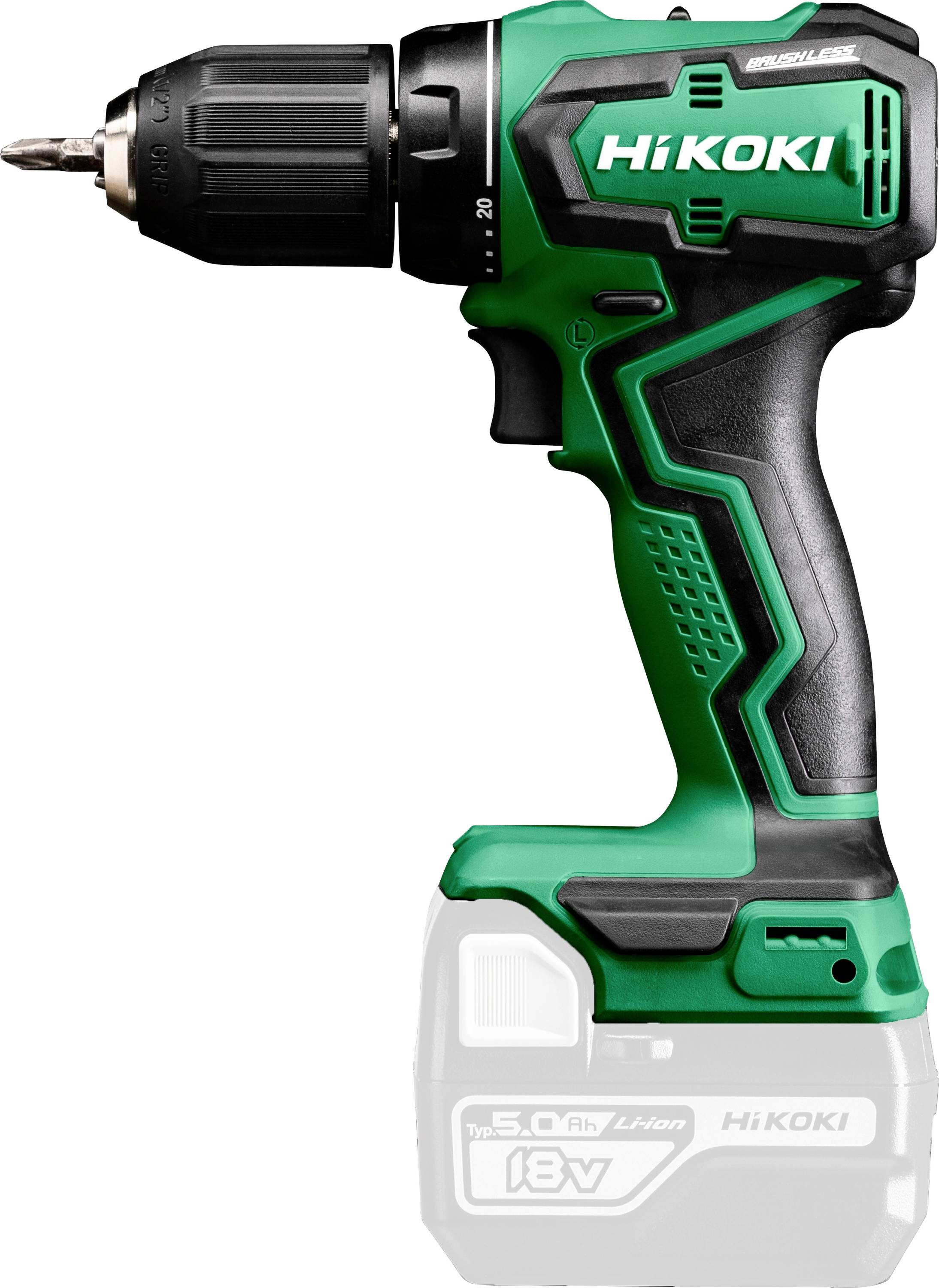 HiKOKI DS18DDW4Z Akku-Bohrschrauber 18 V ohne Akku, ohne Ladegerät