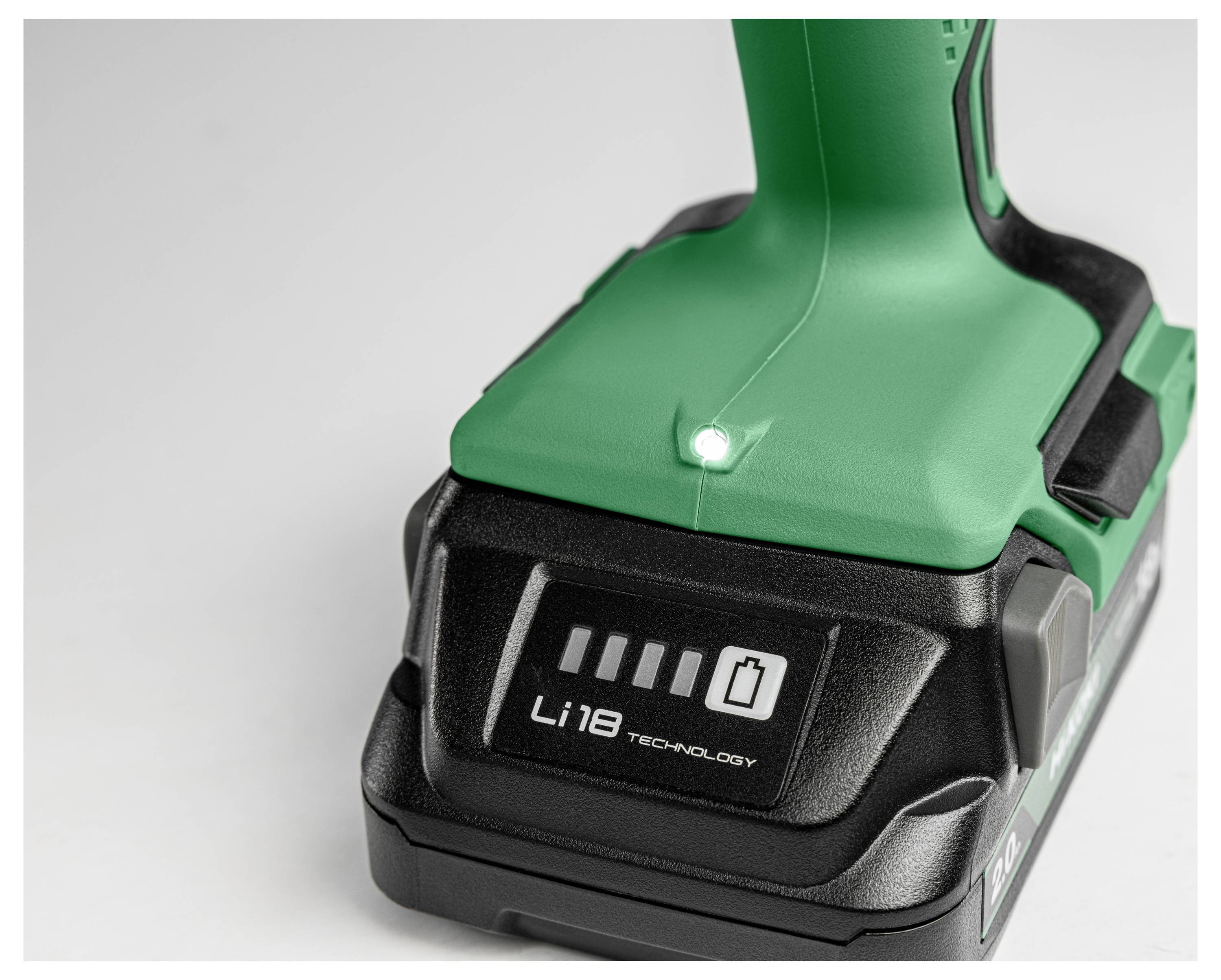 HiKOKI DS18DDQWRZ Akku-Bohrschrauber 18 V 2.0 Ah Li-Ion inkl. 2. Akku, inkl. Ladegerät, inkl. Koffer