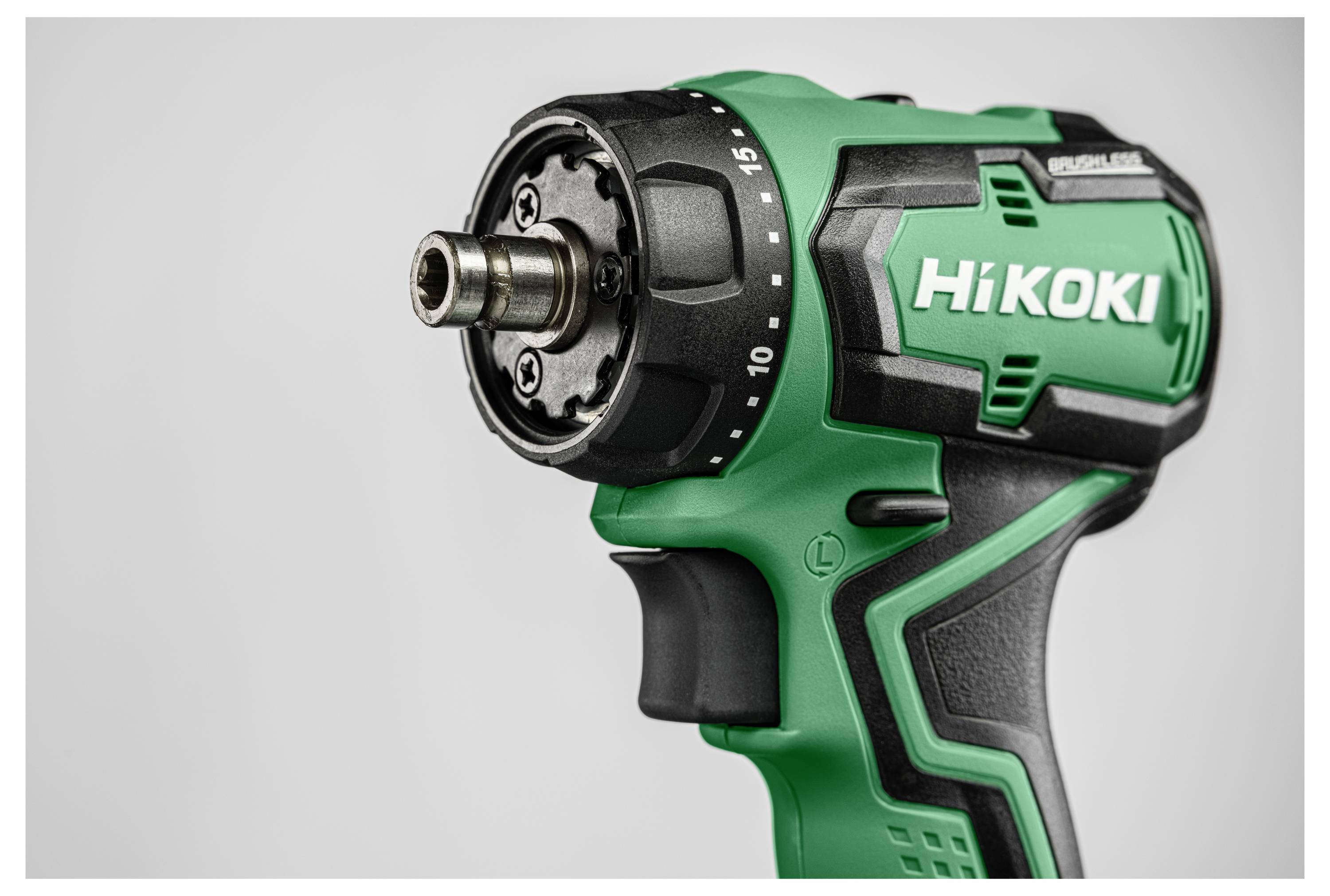 HiKOKI DS18DDQWRZ Akku-Bohrschrauber 18V 2.0Ah Li-Ion inkl. 2. Akku, inkl. Ladegerät, inkl. Koffer