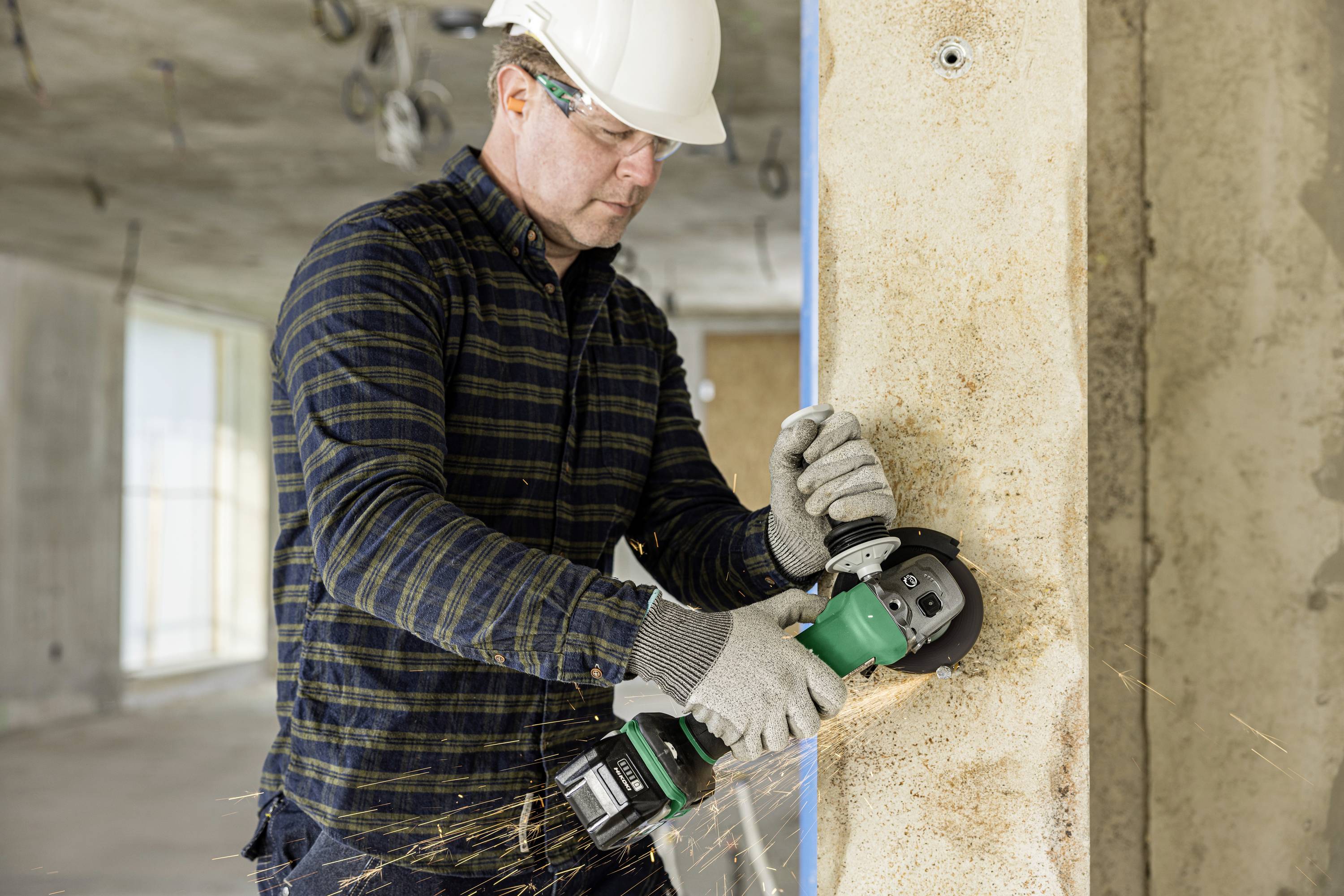 HiKOKI G3613DVEW2Z Akku-Winkelschleifer 125mm ohne Akku, inkl. Koffer 1500W