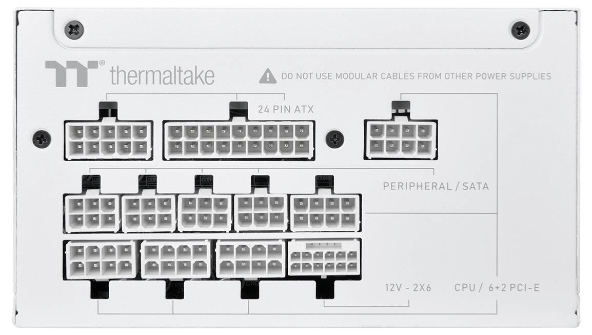 Thermaltake Toughpower GT Snow 1000W PC Netzteil 1000W ATX