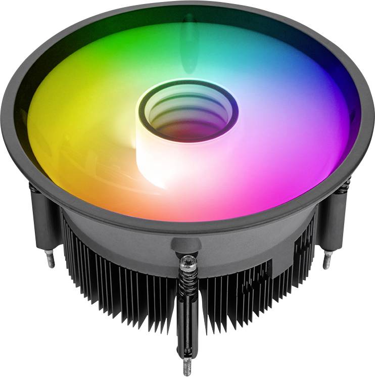 Thermaltake UX150 ARGB Air cooler Black CPU-Kühler mit Lüfter Intel® LGA 1851, Intel® LGA 1150, Intel® LGA 1151, Intel® LGA 1155