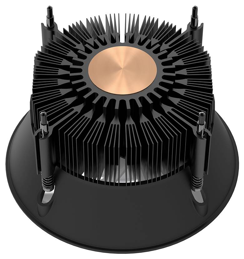 Thermaltake UX150 ARGB Air cooler Black CPU-Kühler mit Lüfter Intel® LGA 1851, Intel® LGA 1150, Intel® LGA 1151, Intel® LGA 1155