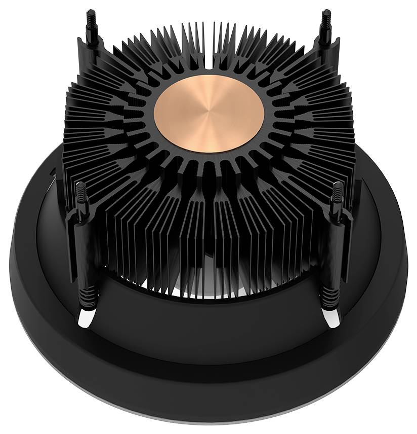 Thermaltake UX150-L ARGB Air cooler Black CPU-Kühler mit Lüfter Intel® LGA 1851, Intel® LGA 1150, Intel® LGA 1151, Intel® LGA