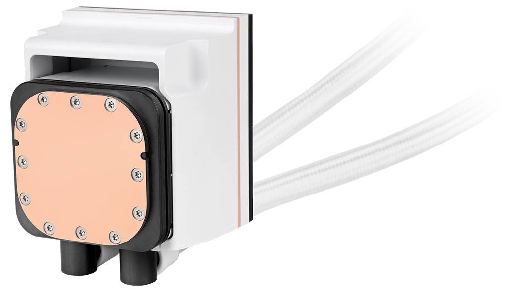 Thermaltake MAGFloe 360 Ultra Snow Edition All-In-One Liquid Cooler White CPU-Kühler mit Lüfter