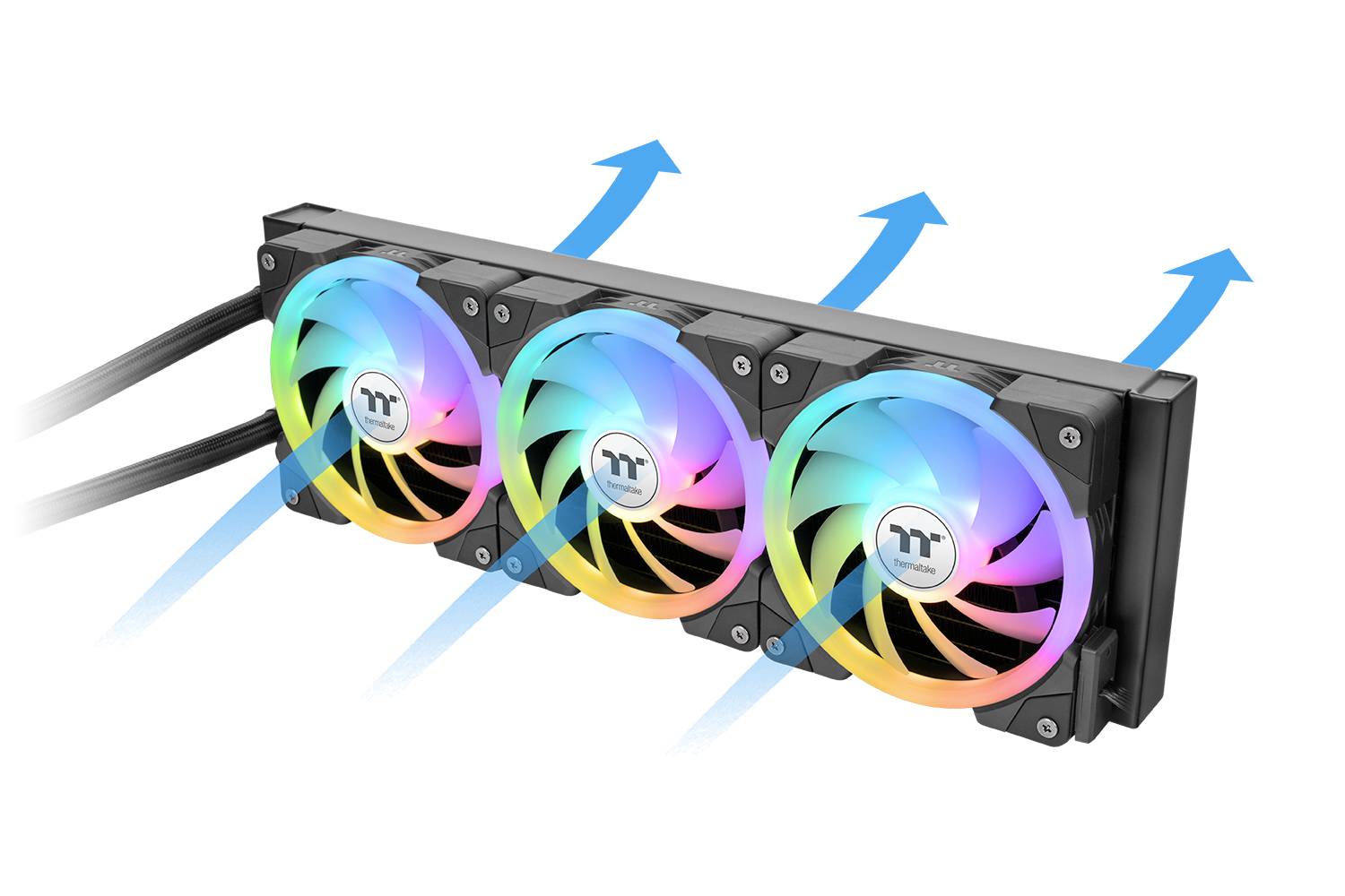 Thermaltake MAGFloe 420 Ultra All-In-One Liquid Cooler Black CPU-Kühler mit Lüfter