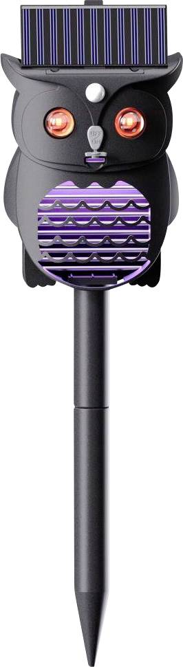 ENTAC EGSR-US-MC-12M-S Nagetier Abwehr UV-Licht, LED-Licht, Ultraschall Schwarz 1 St.