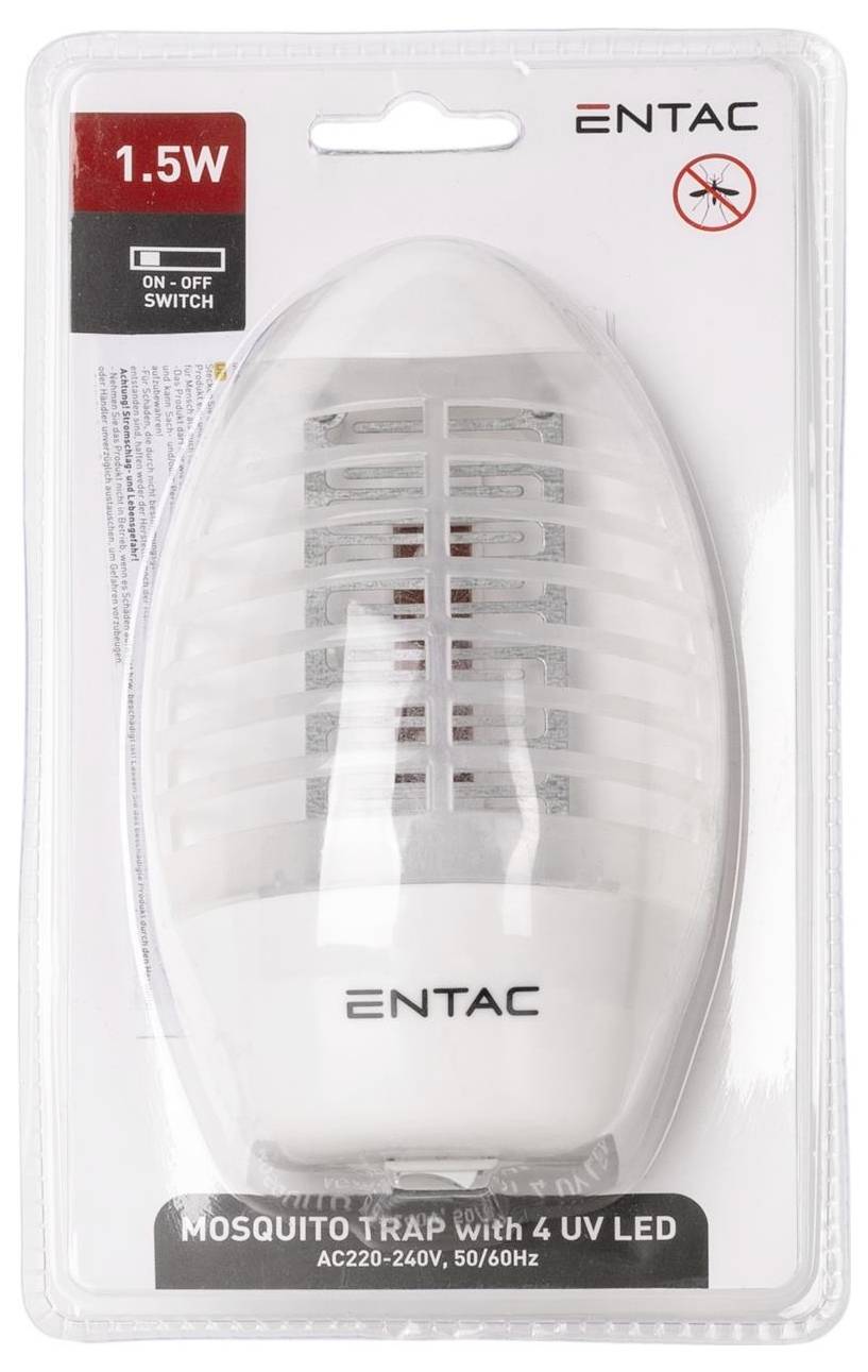 ENTAC ECL-INS-AC Insektenvertreiber UV-Licht 1.5W Weiß 1St.