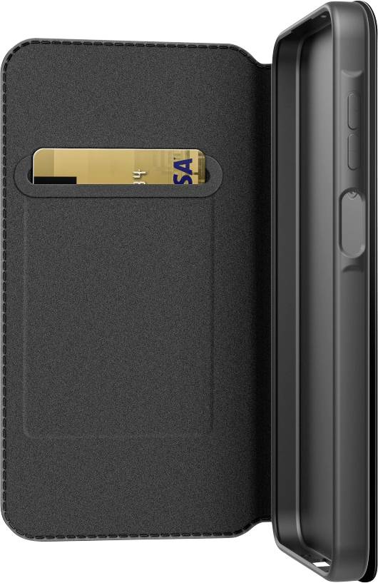 Black Rock Booklet "Slim Folio" für Samsung Galaxy A16 4G/5G, Schwarz Booklet Samsung Galaxy A16 4G