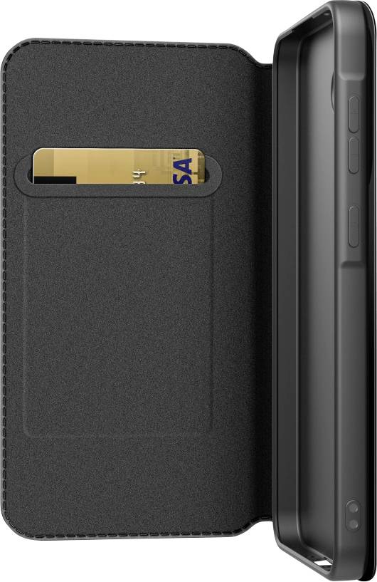 Black Rock Booklet "Slim Folio" für Samsung Galaxy A56 5G, Schwarz Booklet Samsung Galaxy A56 5G Sc