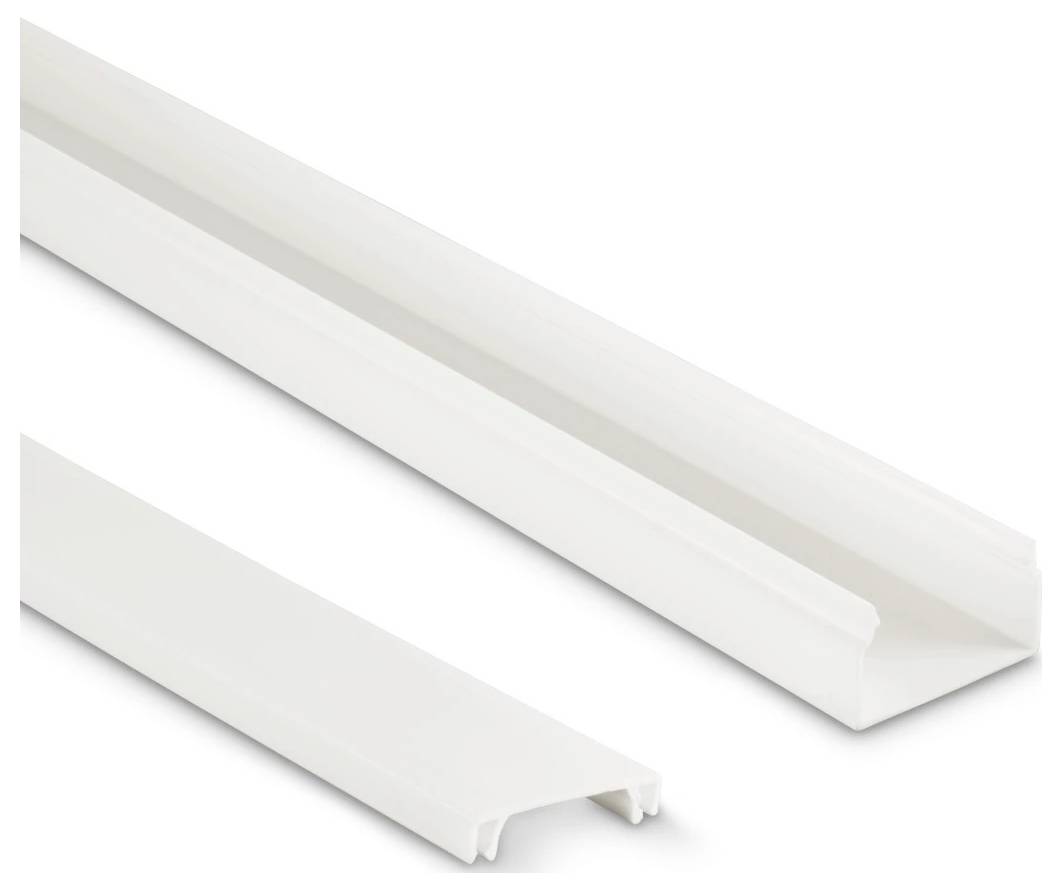 Hama 00221017 Kabelkanal (B x T) 24mm x 14mm 4 St. Weiß