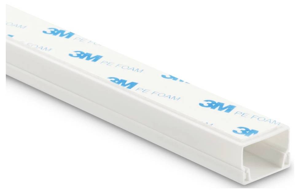 Hama 00221017 Kabelkanal (B x T) 24mm x 14mm 4 St. Weiß