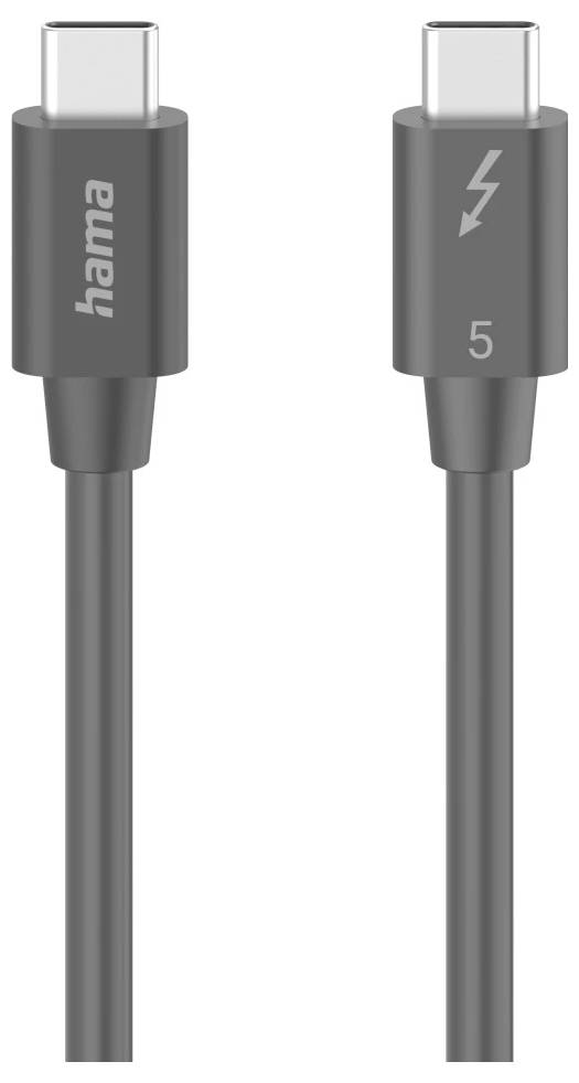 Hama Thunderbolt™-Kabel 1 m Schwarz 00200796
