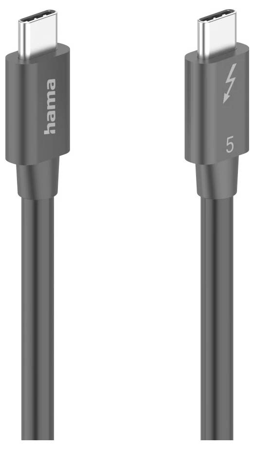 Hama Thunderbolt™-Kabel 1 m Schwarz 00200796