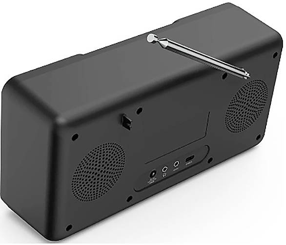 Hama Digitalradio "DIR10", DAB+/Internetradio/Bluetooth® RX/App Internetradio HiFi-Tuner Schwarz