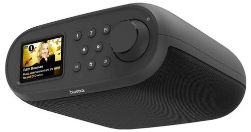 Hama 00054258 Radio Internet Digital Schwarz