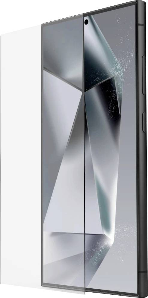 Hama Handy-Schutzglas "Clear Protect" für Samsung Galaxy S25 Ultra, Montagehilfe Displayschutzglas Samsung 1 St. 00228522