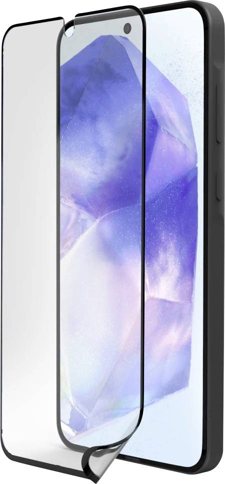 Hama Handy-Schutzglas "Super Hybrid" für Samsung Galaxy A56 5G, Montagehilfe Displayschutzglas Samsung 1 St. 00228532