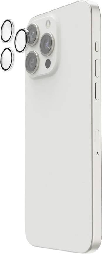 Hama Kameraschutz "Lens Protect" für iPhone 16 Pro/16 Pro Max, 3 Einzellinsen Kameraschutzglas Apple 1 St. 00222796