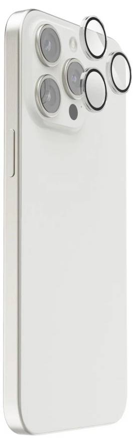 Hama Kameraschutz "Lens Protect" für iPhone 16 Pro/16 Pro Max, 3 Einzellinsen Kameraschutzglas Apple 1 St. 00222796