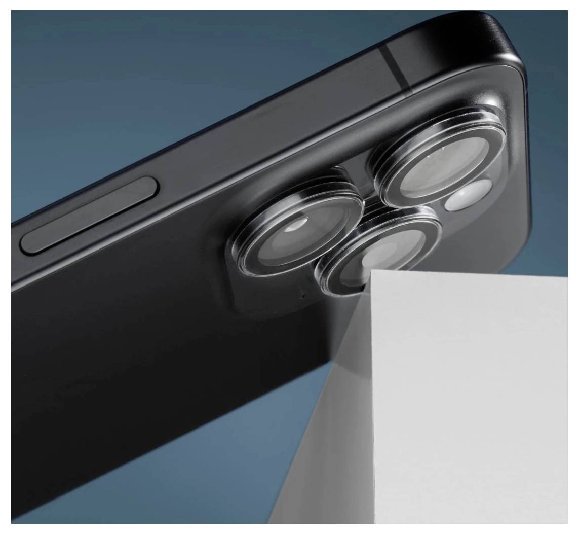 Hama Kameraschutz "Lens Protect" für iPhone 16 Pro/16 Pro Max, 3 Einzellinsen Kameraschutzglas Apple 1 St. 00222796