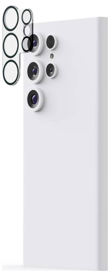 Hama Kameraschutz "Cam Protect" f. Samsung Galaxy S25 Ultra, stoßfest, kratzfest Kameraschutzglas Samsung 1 St. 00228525