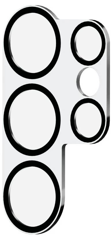 Hama Kameraschutz "Cam Protect" f. Samsung Galaxy S25 Ultra, stoßfest, kratzfest Kameraschutzglas Samsung 1 St. 00228525