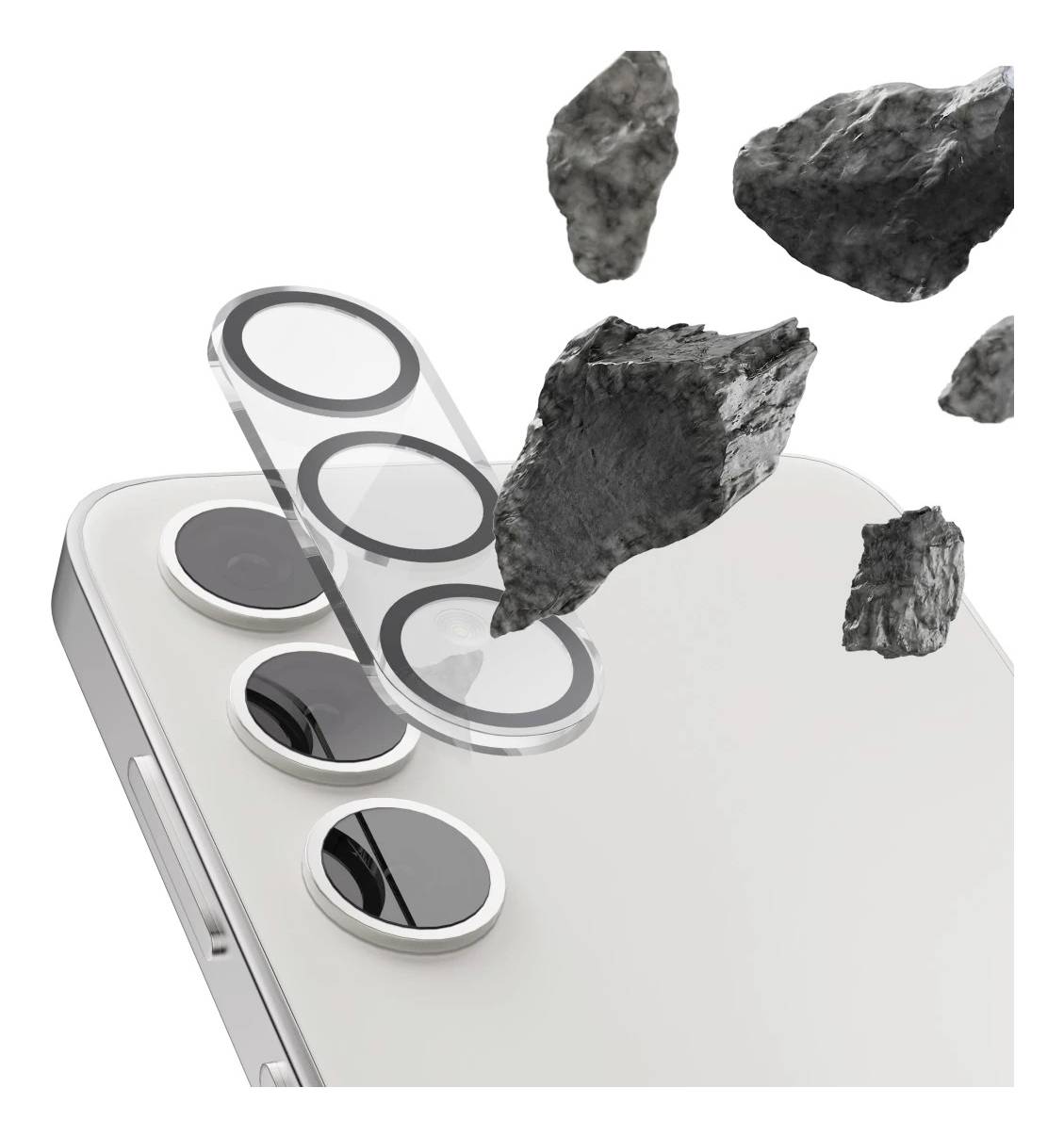 Hama Kameraschutz "Cam Protect" für Samsung Galaxy A56 5G, stoßfest, kratzfest Kameraschutzglas Samsung 1 St. 00228533