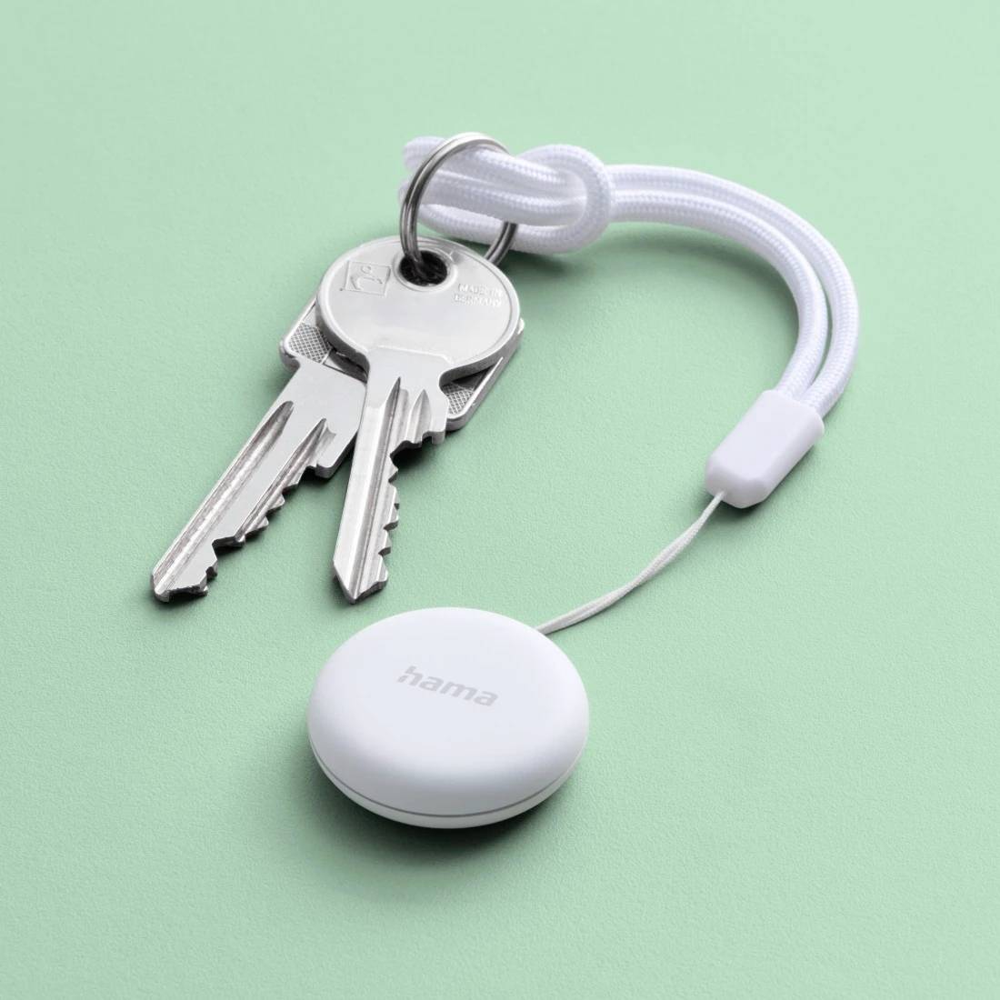 Hama Schlüsselfinder, für Android "Mein Gerät finden"-App, Bluetooth, Weiß Schlüsselfinder Weiß