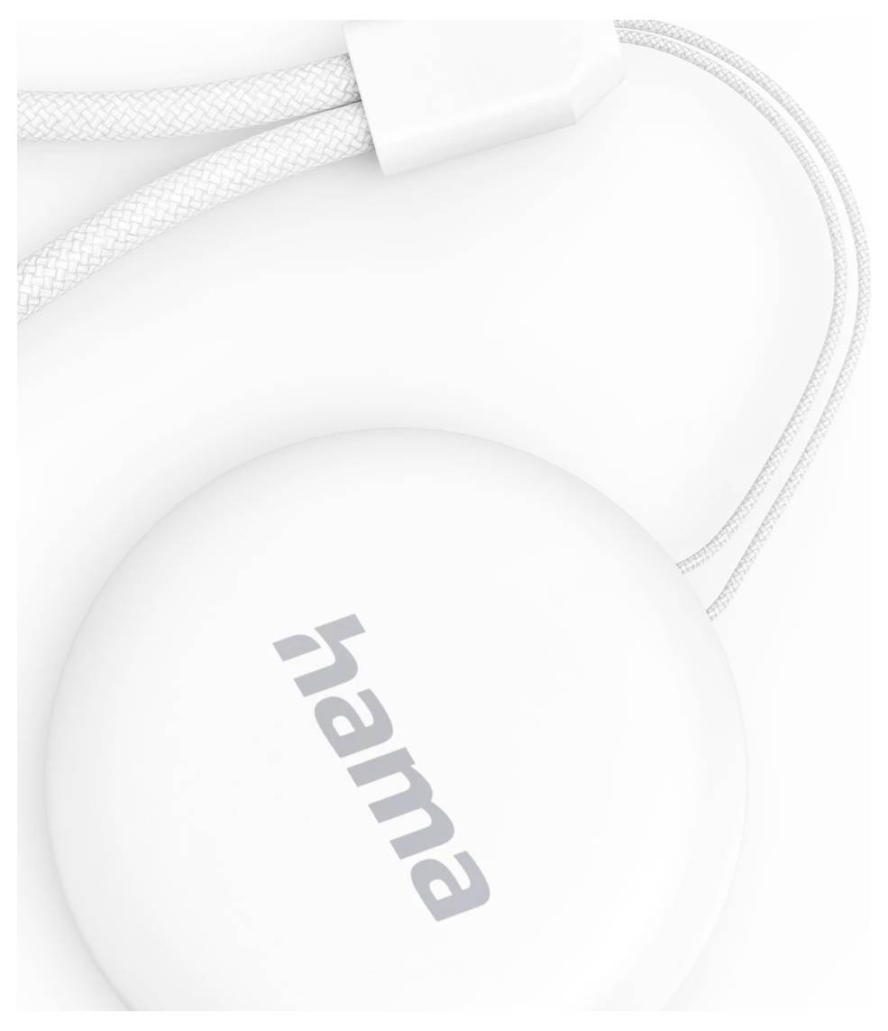 Hama Schlüsselfinder, für Android "Mein Gerät finden"-App, Bluetooth, Weiß Schlüsselfinder Weiß