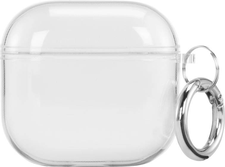 Hama Always Clear Cover AirPods 4 Case Schutzhülle für Ladecase Passend für (Kopfhörer):In-Ear-Kopfhörer Transparent