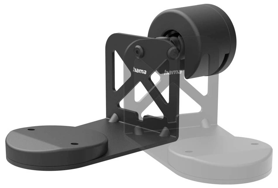 Hama Lautsprecher-Wandhalterung für Sonos Era 100/300, neigbar, schwenkbar, SW Lautsprecher-Wandhalterung