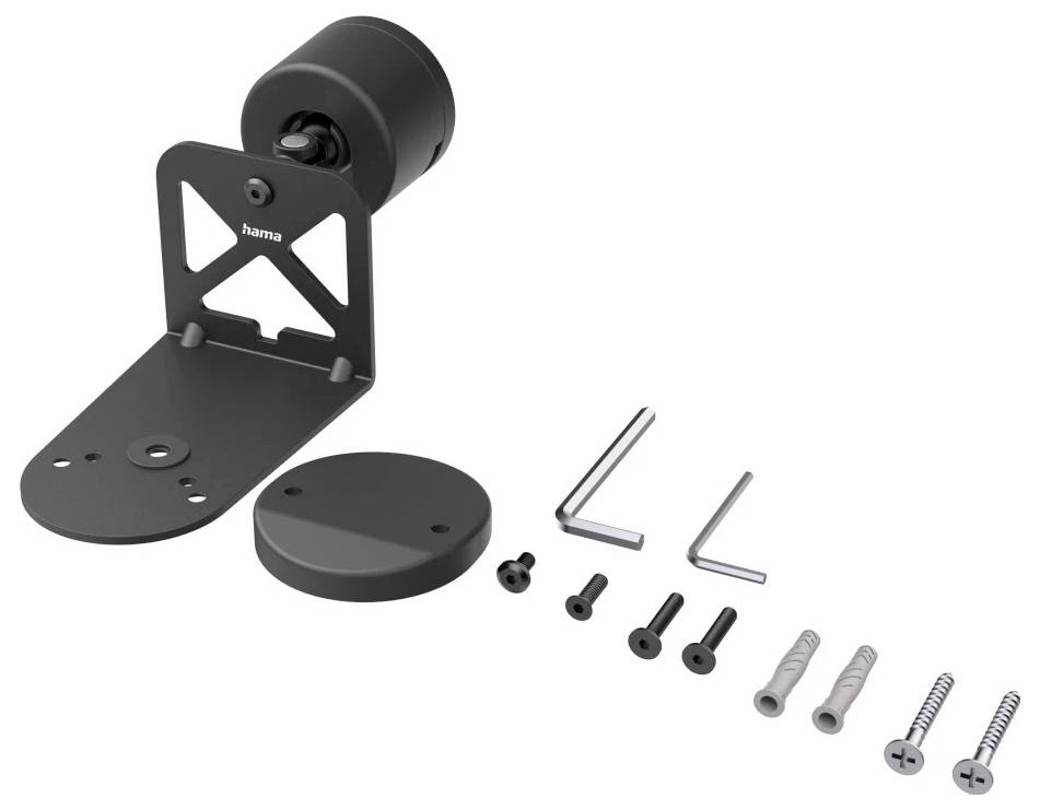 Hama Lautsprecher-Wandhalterung für Sonos Era 100/300, neigbar, schwenkbar, SW Lautsprecher-Wandhalterung
