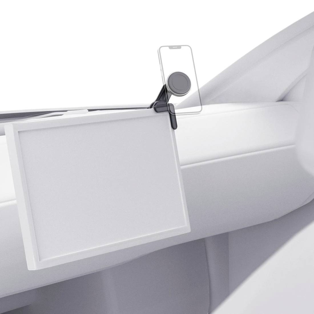 hama 00201988 Handyhalterung für Tesla Model 3/Y, magnetisch, 360 Grad drehbar, universal