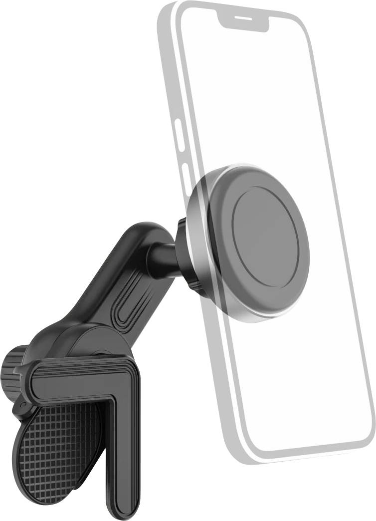 hama 00201988 Handyhalterung für Tesla Model 3/Y, magnetisch, 360 Grad drehbar, universal