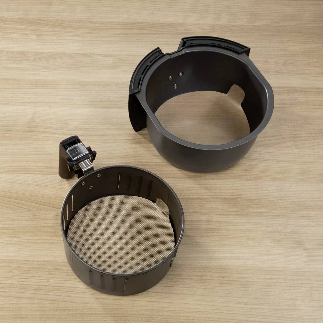 Xavax Schutzeinlage für Heißluftfritteusen, Antihaft-Matten, zuschneidbar Heißluft-Fritteuse Beige