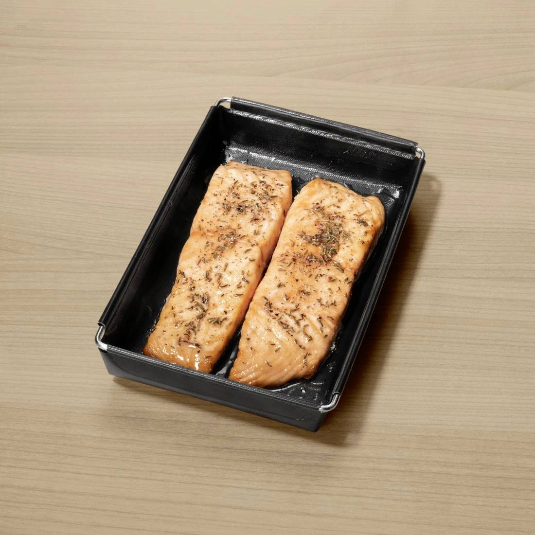 Xavax Einsatz für Heißluftfritteusen, Anti-Haft, ofenfest, 12,5 x 20cm Heißluft-Fritteuse Schwarz