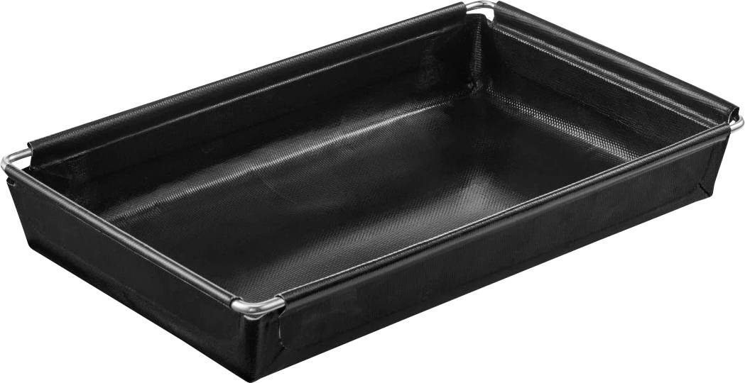 Xavax Einsatz für Heißluftfritteusen, Anti-Haft, ofenfest, 12,5 x 20cm Heißluft-Fritteuse Schwarz