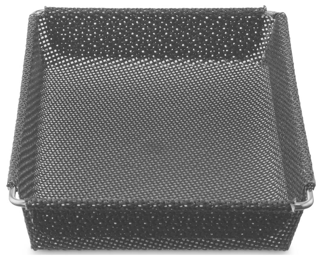 Xavax Gitterkorb für Heißluftfritteusen, Anti-Haft, ofenfest, 12,5 x 20 cm Heißluft-Fritteuse Schwarz