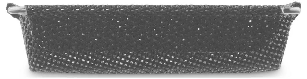 Xavax Gitterkorb für Heißluftfritteusen, Anti-Haft, ofenfest, 12,5 x 20 cm Heißluft-Fritteuse Schwarz