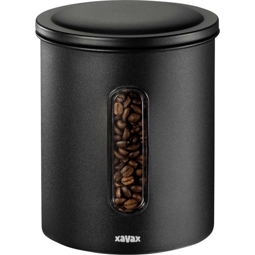 Xavax Kaffeedose für 500g Bohnen oder 700g Pulver, luftdicht, aromadicht, Schwarz 00111275 Dose für Kaffeebohnen Xavax Kaffeedose für 500g Bohnen oder 700g Pulver, luftdicht, aromadicht, Schwarz 00111275 Dose für Kaffeebohnen