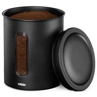 Xavax Kaffeedose für 500g Bohnen oder 700g Pulver, luftdicht, aromadicht, Schwarz 00111275 Dose für Kaffeebohnen Xavax Kaffeedose für 500g Bohnen oder 700g Pulver, luftdicht, aromadicht, Schwarz 00111275 Dose für Kaffeebohnen