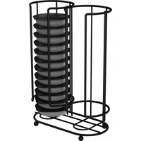 Xavax Kaffee-Kapselständer für Tassimo, Halter für 26 Kapseln, Schwarz-matt 00111269 Kaffeekapselhalter für Tassimo Xavax Kaffee-Kapselständer für Tassimo, Halter für 26 Kapseln, Schwarz-matt 00111269 Kaffeekapselhalter für Tassimo